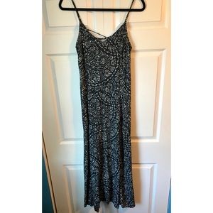 Abercrombie and Fitch lace-up maxi dress